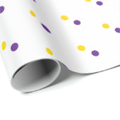 Make Your Gift Glow in Royal Purple & Gold Cadeaupapier (Rol Hoek)