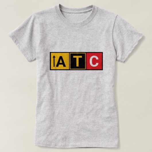 Make Your Own Airport Runway T-Shirt (Design voorkant)