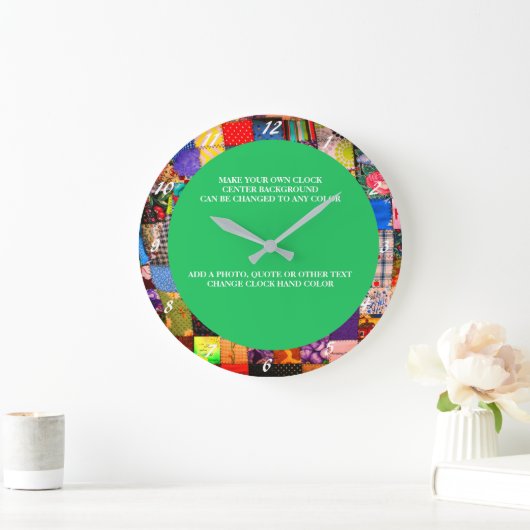 MAKE YOUR OWN CLOCK GROTE KLOK (Huis)
