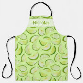 Make your own Green Apple Slice Pattern Custom Schort (Voorkant)