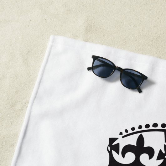 Make your own keep calm - black poster strandlaken (In situ)