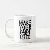 Make your own luck koffiemok (Links)
