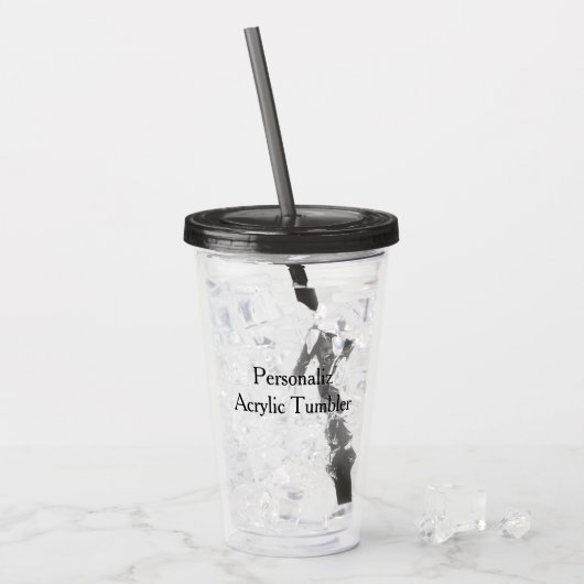 Make Your Own Simple Acryl Drinkbeker (Voorkant ijs)