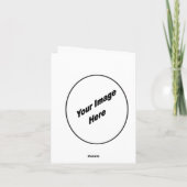 Make Your Personalized Note Card Notitiekaartje (Achterkant)