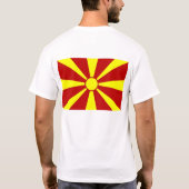 Makedonija T-shirt (Achterkant)