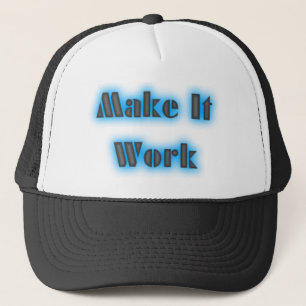 makeiworkBLUE3BIGGGER Trucker Pet