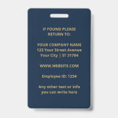 Makelaar | Aangepast logo vastgoed branding Badge (Achterkant)