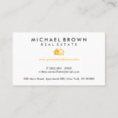 Makelaar architect Key House Visitekaartje (Achterkant)
