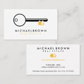 Makelaar architect Key House Visitekaartje (Voorkant / Achterkant)
