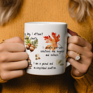 Makelaar Bevestigingen Herfst Koffiemok