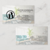 Makelaar | Bouwlogo | Wooninterieur Visitekaartje (Voorkant / Achterkant)