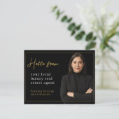 Makelaar Buurt Marketing Mailer Briefkaart (Staand voorkant)
