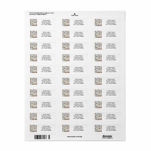 Makelaar Etiket (Full Sheet)