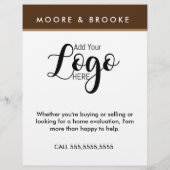 Makelaar Flyer voor Vastgoedmarketing (Achterkant)