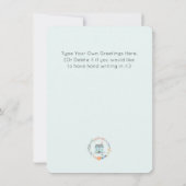 Makelaar Gefeliciteerd met nieuwe huiseigenaar Bedankkaart (Achterkant)