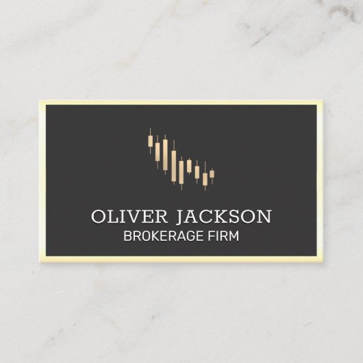 Makelaar | Goudlux-grens Visitekaartje (Voorkant)