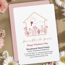 Makelaar Happy Valentine's Day | Thuis is het hart