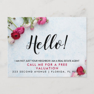 Makelaar HELLO CARD Aankondigingskaart