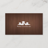 makelaar | Huizen Visitekaartje (Achterkant)