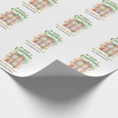 makelaar in kerstmis | Thuis is waar het hart is Cadeaupapier (Hoek)