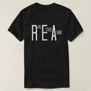 Makelaar in leuke tekst t-shirt