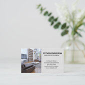 makelaar in onroerend goed | Binnenland Visitekaartje (Staand voorkant)