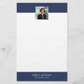 Makelaar in onroerend goed briefpapier (Voorkant)