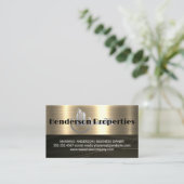 makelaar in onroerend goed | Eigenschappen | skele Visitekaartje (Staand voorkant)