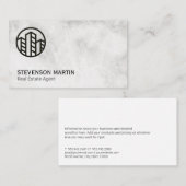 makelaar in onroerend goed | Gebouwen Visitekaartje (Voorkant / Achterkant)