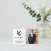 makelaar in onroerend goed | Home Zoeken Visitekaartje (Staand voorkant)