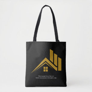 Makelaar in onroerend goed Huis Bedrijf Tote Bag