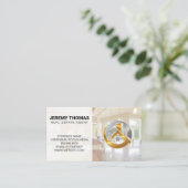 makelaar in onroerend goed | Interieur Home | Mode Visitekaartje (Staand voorkant)