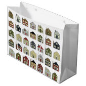 Makelaar in onroerend goed large cadeautasje (Voorkant Gekanteld)