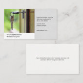 makelaar in onroerend goed | Onroerend goed | open Visitekaartje (Voorkant / Achterkant)