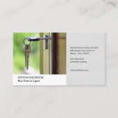 makelaar in onroerend goed | Onroerend goed | open Visitekaartje (Voorkant)