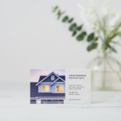 makelaar in onroerend goed | Onroerende goederen e Visitekaartje (Staand voorkant)