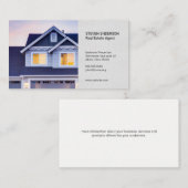 makelaar in onroerend goed | Onroerende goederen e Visitekaartje (Voorkant / Achterkant)