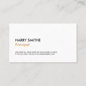 makelaar in onroerend goed | Plaats | Investeringe Visitekaartje (Achterkant)