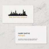 makelaar in onroerend goed | Plaats | Investeringe Visitekaartje (Voorkant / Achterkant)