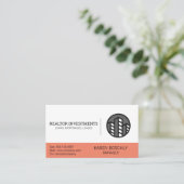 makelaar in onroerend goed | Professioneel Visitekaartje (Staand voorkant)