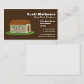 makelaar in onroerend goed Visitekaartje (Voorkant / Achterkant)