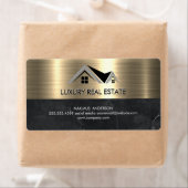 Makelaar in onroerend goed | Zakelijk kaartje met Etiket (Insitu)