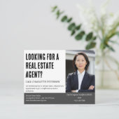 Makelaar Introductie Marketing Farming Briefkaart (Staand voorkant)