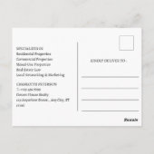 Makelaar Introductie Marketing Farming Briefkaart (Achterkant)