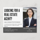 Makelaar Introductie Marketing Farming Briefkaart (Voorkant)