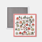 Makelaar Kerst Countdown Magneet (Voorkant / Achterkant)
