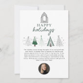 Makelaar Kerst Vrolijke Feestdagen Feestdagenkaart (Voorkant)