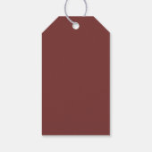 Makelaar Kerstmis Cadeaulabel (Achterkant)
