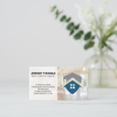 Makelaar | Keuken | Realtor Logo  Visitekaartje (Staand voorkant)