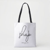 Makelaar klant moderne aangepaste gift tote bag (Voorkant)